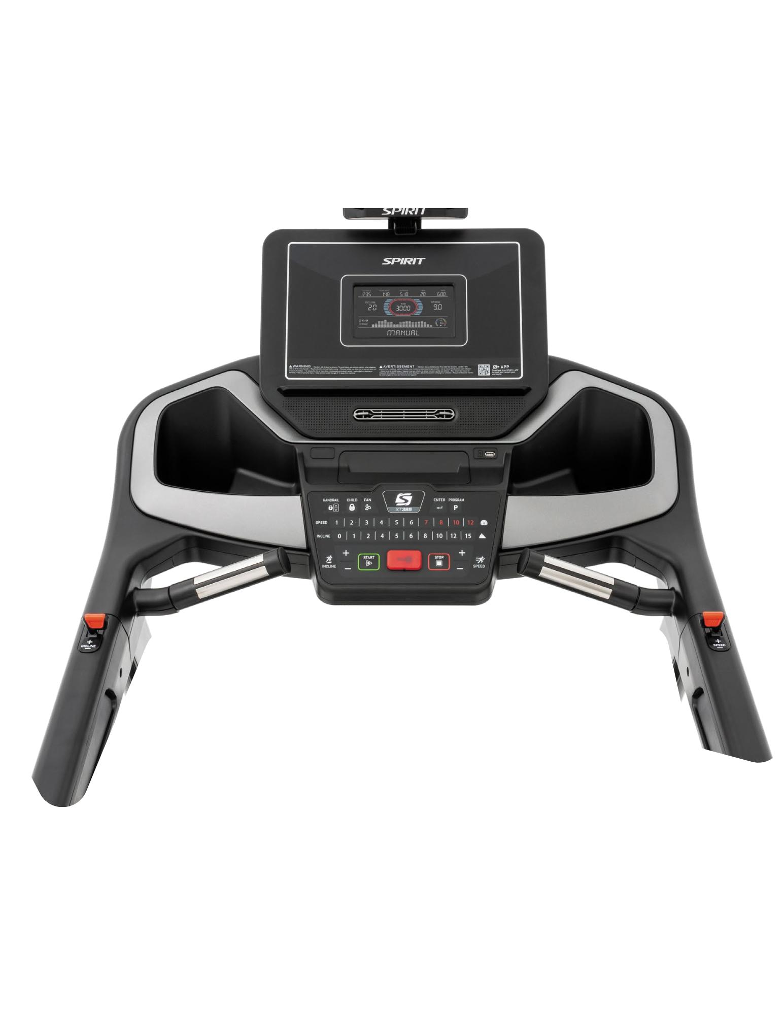 Spirit XT385 Treadmill G G Fitness Equipment