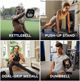 TRX YBell Neo 6 Piece Bundle | 108 LBS TRX Dumbell racks, power block stand, plate and bar storage, kettlebell racks, ball racks YBell4-In-OneUpdateV5_1_1200x_04929e2a-6c6a-4600-8fd1-85ab1d1d9c3b