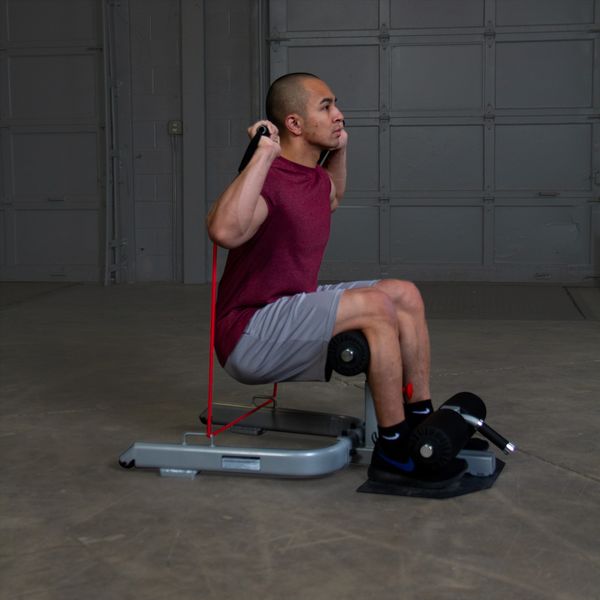 Body-Solid GSS50B Adjustable Sissy Squat Bench Leg Exercise Machine Body Solid Modular; preacher curl, vkr, ab, roman chair body-solid_gss50-adjustable-sissy-squat-bench-leg-exercise-machine-1_view-5