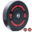 XM Fitness Crumb Rubber Bumper Plates 55 lb XM Fitness Variant(s) - LBWeight crumb-55