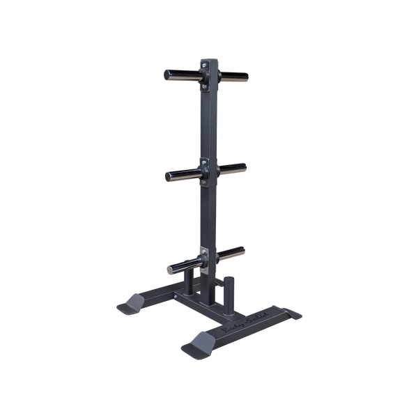 GWT56 2" Olympic Plate Tree and Bar Holder Default Title Body Solid Dumbell racks, power block stand, plate and bar storage, kettlebell racks, ball racks ea549439-9d5c-ed11-834a-0af6a9949c45_GWT56_.
