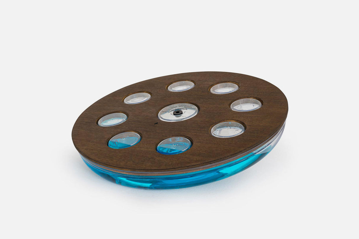 Nohrd - EAU-ME Balance Board Walnut NOHrD Aerobics; aerobic step, HR straps emb-walnut