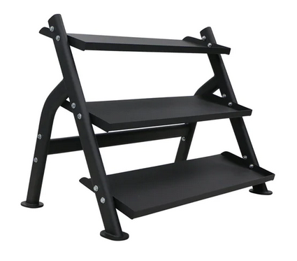 TKO 3-TIER SHELF DUMBBELL RACK – G&G Fitness Equipment