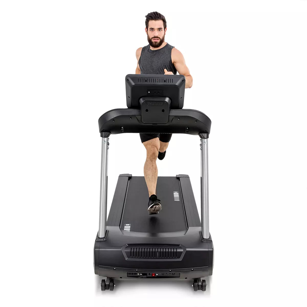 Spirit CT800 Treadmill | Black Spirit Treadmill; Commercial Frame Residential front_run_2__jpg_5ddbcf92-86a1-4cb0-9121-575dbeebbad0
