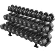 Hammer - 3 Tier Dumbbell Rack for 15 Pairs Life Fitness Dumbell racks, power block stand, plate and bar storage, kettlebell racks, ball racks hammer-strength-benches-and-racksthree-tier-dumbbell-rackbase