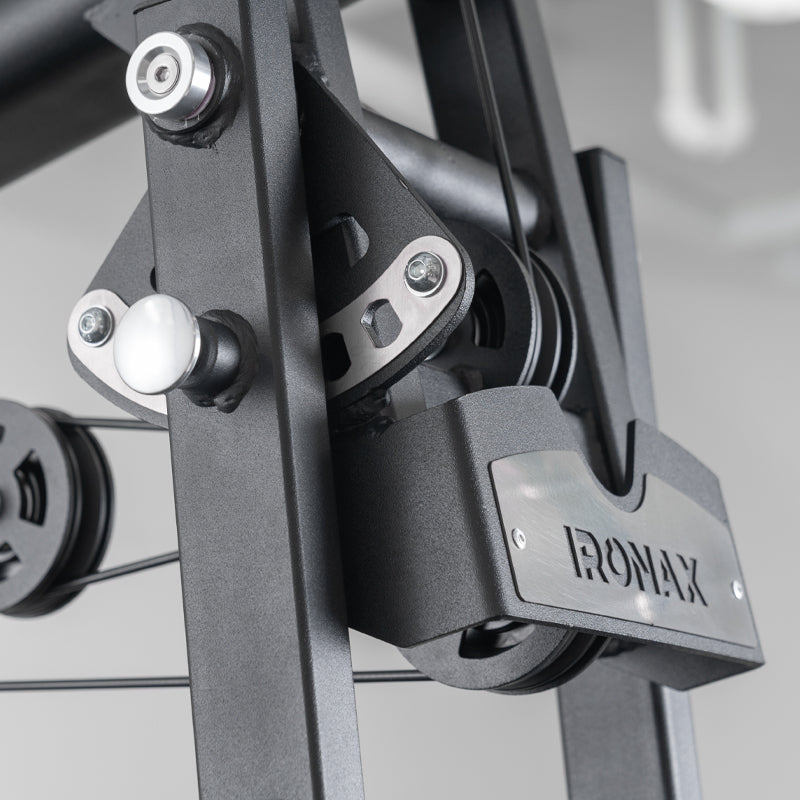 Ironax XHG Home Gym w/ 200lb Stack Ironax Home Gym, Large; additional functionality. More than 5 functions. Subject to interpretation homegym19_6c51cb7f-71b5-48fd-b8d8-5fc6484280fb