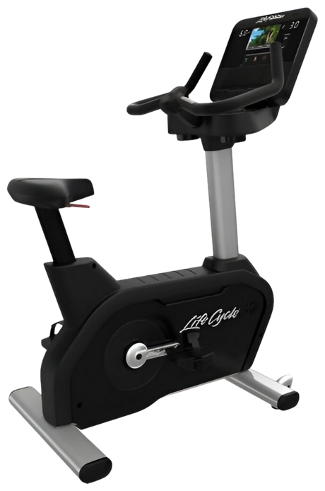 Life Fitness Aspire Upright Bike w/ SL Console, Arctic Silver Life Fitness Aspire Upright Bike w/ SL Console, Arctic Silver