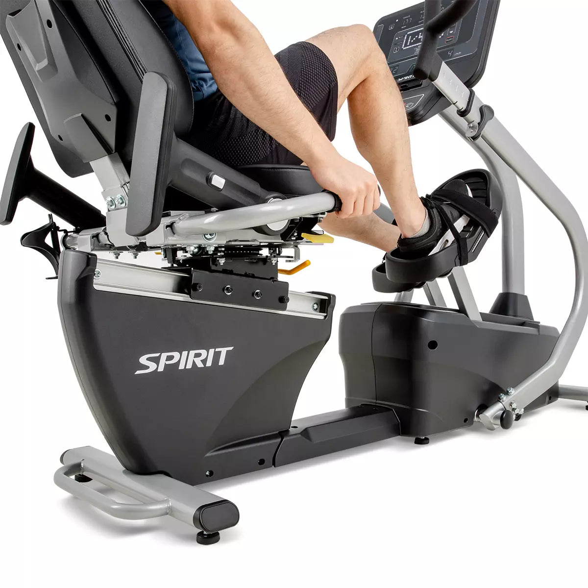 Spirit Fitness CRS800S Recumbent Stepper w/ Swivel Seat - Final Stock Spirit Steppers, recumbent steppers, Heavy , commercial r-r_3-4_bottom_pulse__jpg_9de27056-7eb8-44f3-88b6-bf4ab3f4087e