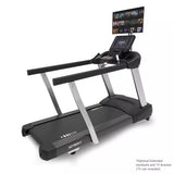 Spirit CT800 Treadmill | Black Spirit Treadmill; Commercial Frame Residential r_34_rear_view_tv-2_jpg_eb23bb34-01a0-421a-8c19-38dc97ae63a0