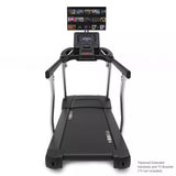 Spirit CT800 Treadmill | Black Spirit Treadmill; Commercial Frame Residential rear_view_tv_jpg_4d84c60c-36c0-4ce6-a7dc-1cc41b64bd94