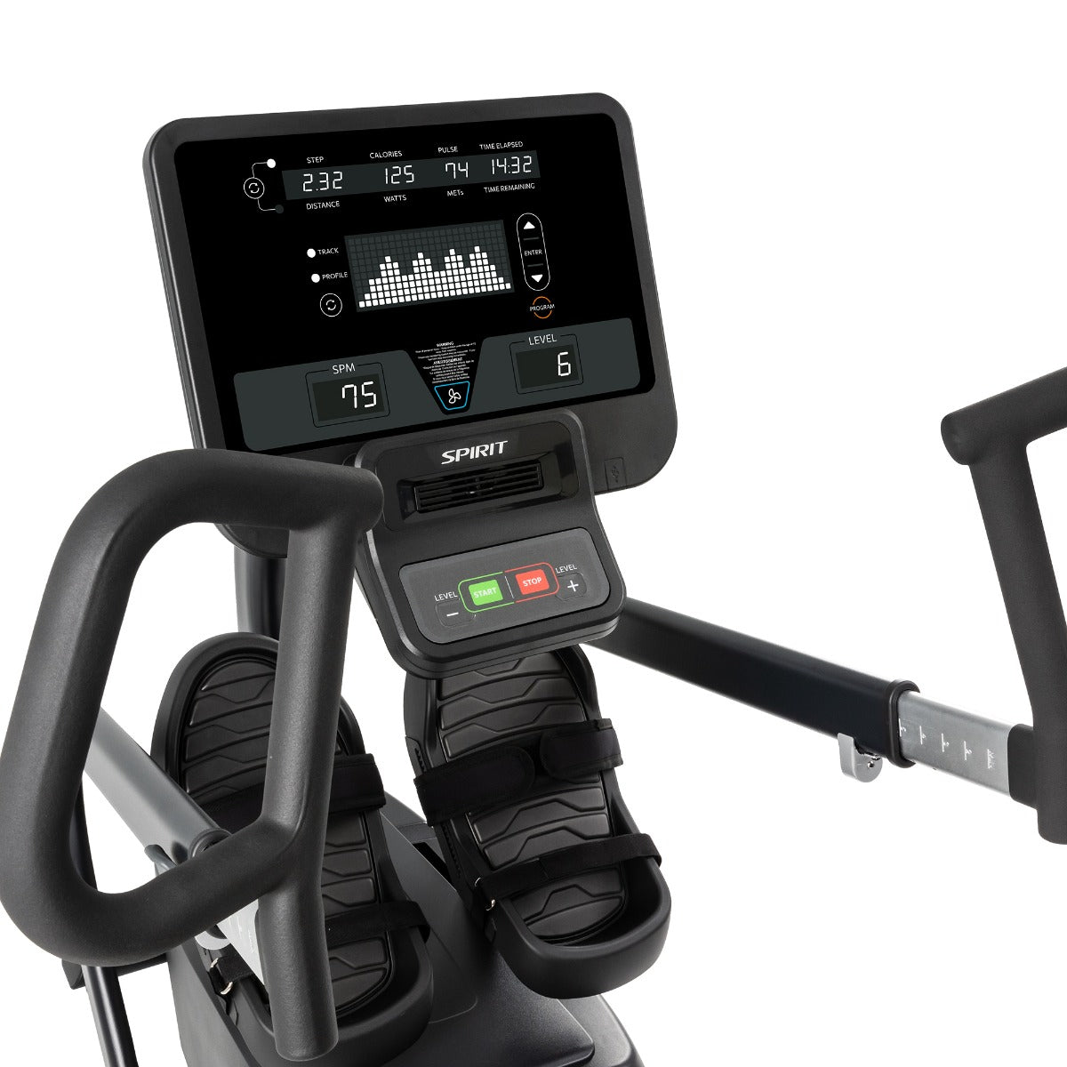 Spirit - CRS800S Recumbent Stepper w/ Swivel Seat Spirit Steppers, recumbent steppers spirit-crs800_black-20241119-7639_1