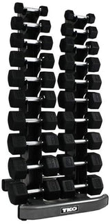 TKO 10 Pair Vertical Dumbbells Rack - Final Stock