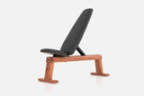 NOHRD WeightBench Genuine Leather Black NOHrD Bench; flat/incline/decline benches weightbench-club-1-grey
