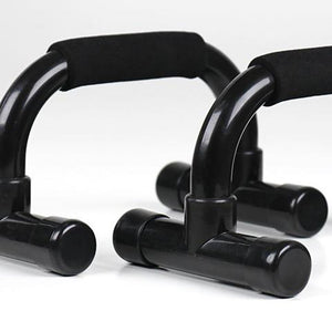 Push Up Bars  Sculpt and strengthen abs, pecs, triceps and upper arms Versatile design accommodates front, close and wide grips. Also accommodates reverse dips Handles are all foam covered for comfort and a secure grip The feet have capped ends to protect floors from scrapes