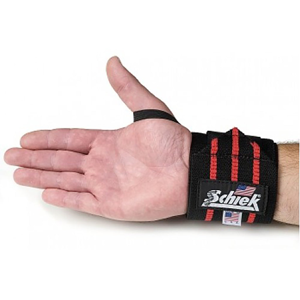 Schiek12 Wrist Wraps - Black – G&G Fitness Equipment