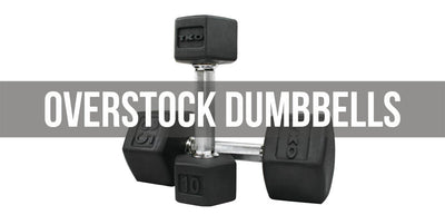 TKO Rubber Hex Dumbbell - Liquidation Stock