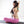 Back stretches using Yoga Strap Cotton 6 foot